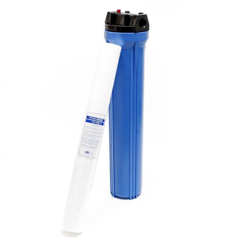 Naturewater NW-BRK01 sedimenttisuodatin 5 µm, 26,16 mm, PP-suodatinpatruuna 508 mm, suodatinavain