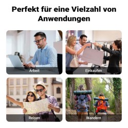 Pyörän tavaralaukku 25 l vedenkestävä PVC musta sopii tavaratelineille 8 16 mm