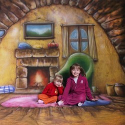 Walimex Pro kangaskuvatausta Homey 3x6 m