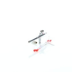 Airbrush-pistooli Typ 136T Double Action, suutinkoot 0,2-0,5 mm, 3 ml maalikuppi