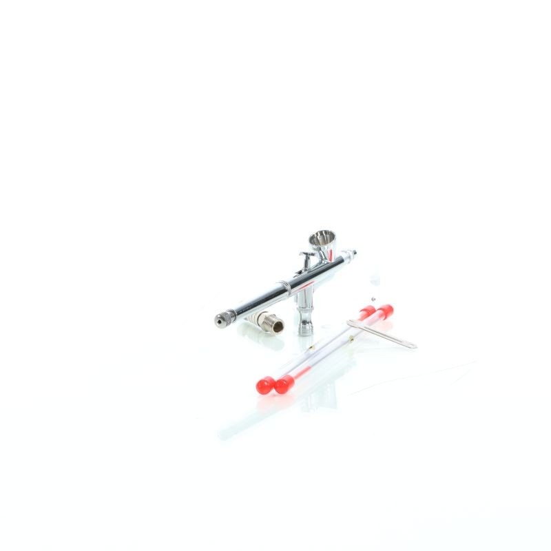 Airbrush-pistooli Typ 136T Double Action, suutinkoot 0,2-0,5 mm, 3 ml maalikuppi