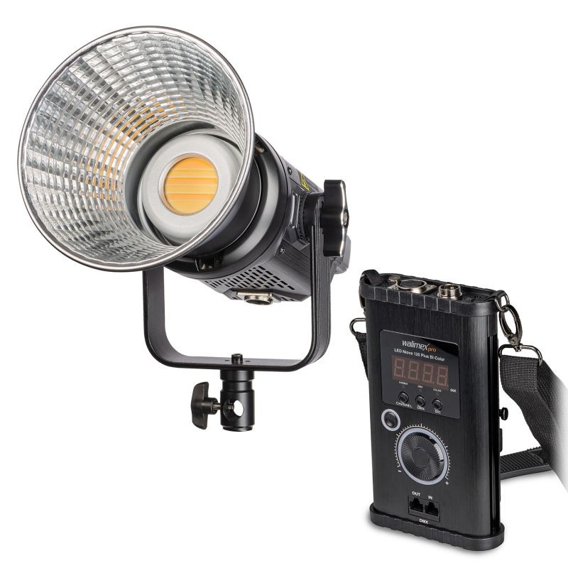 Walimex pro Niova 120 Plus Bi-Color 120 W COB LED-studiovalo ja videovalo heijastimella