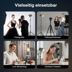 Multiblitz MB-PL LED 100B 100 W LED-valaisin ja FT-8051 valojalka -valaistussetti