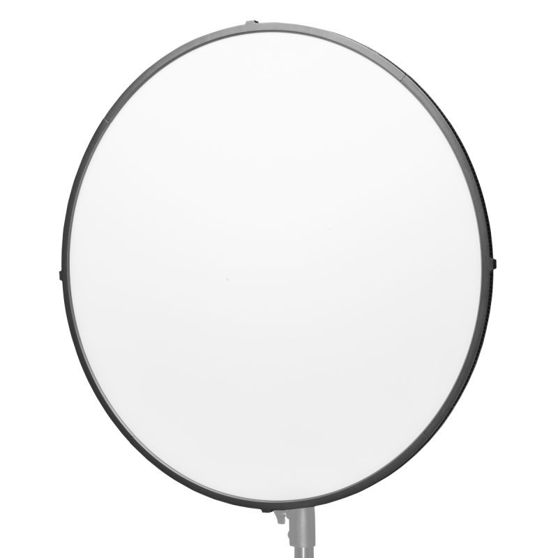 Walimex pro Soft LED 1500 pyöreä Bi-Color LED-paneelivalaisin, 120 W, 80 cm, DMX, V-Mount