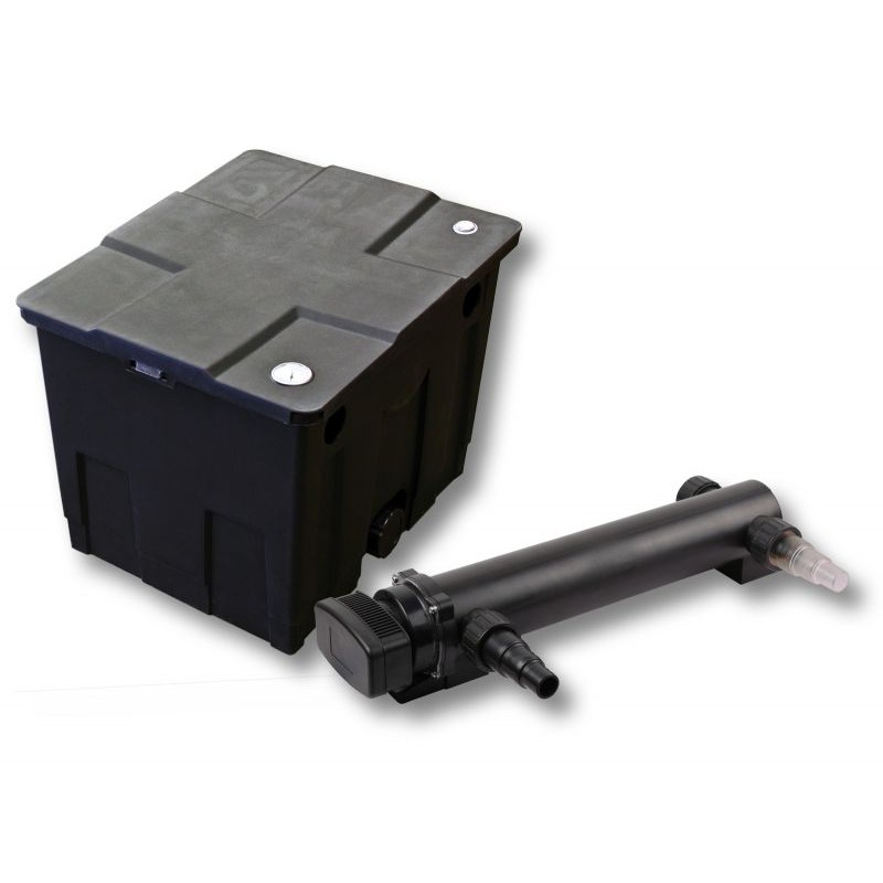 SunSun lampisuodatinsetti CBF-350 12 000 l ja CUV-324 UVC-puhdistin 24 W