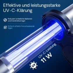 SunSun CPA-10000 painesuodatin 10 000 l/h 11 W UVC-selkeytin 12 000 l
