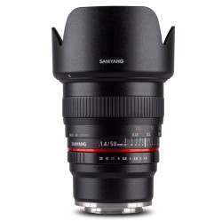 Samyang 50 mm f 1 4 manuaalinen objektiivi Sony E Mountille