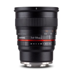 Samyang 50 mm f/1.4 manuaalinen objektiivi Sony E-Mountille