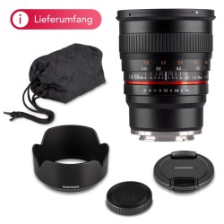 Samyang 50 mm f/1.4 manuaalinen objektiivi Sony E-Mountille