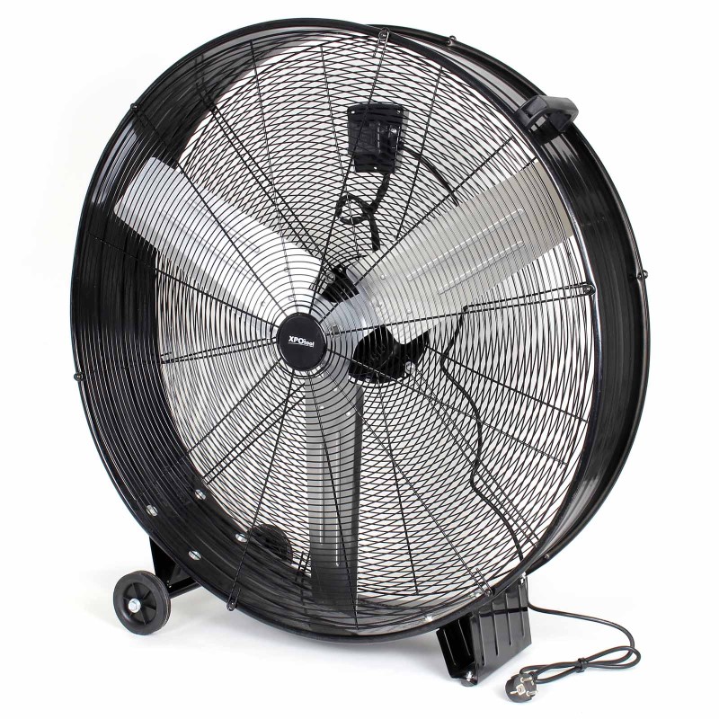 Rumpupuhallin 90 cm 360 W, 3 nopeusvaihtoehtoa, pyörillä