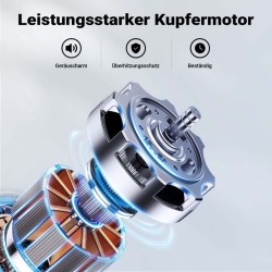 Valurautainen likaveden uppopumppu 1500 W 36 000 l/h kellukiskytkimellä ja 20 m letkulla