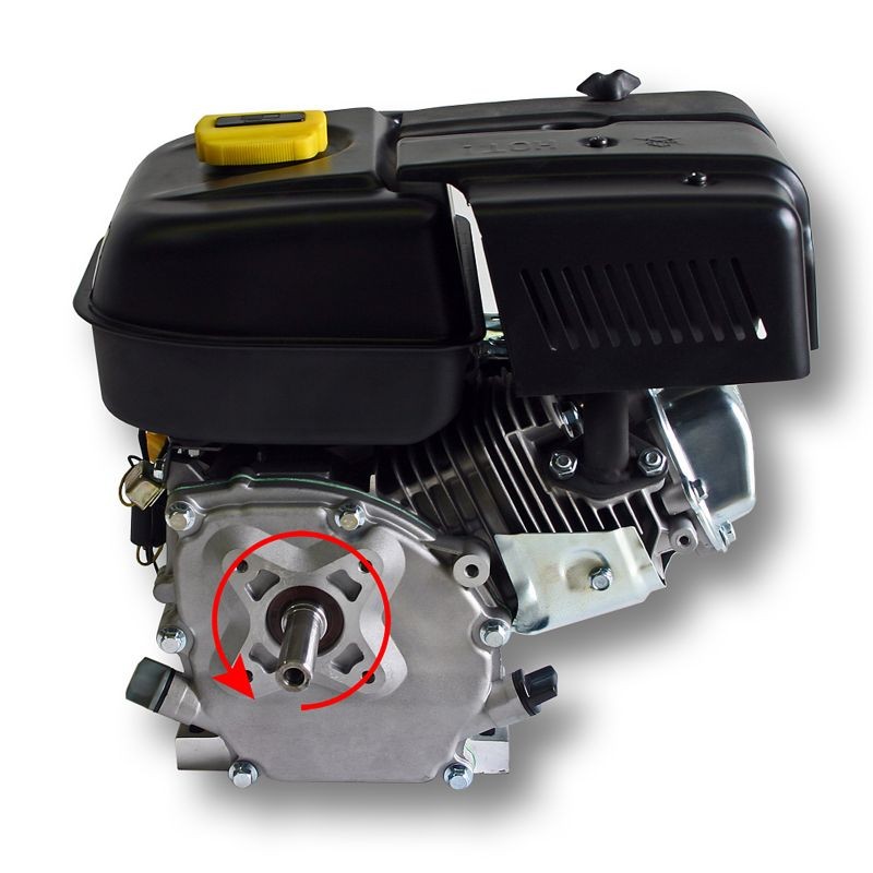 LIFAN 168 bensiinimoottori 6,5 hv, 4-tahtinen yksisylinterinen OHV, 196 cm³, 19,05 mm kampiakseli, käynnistysnaru