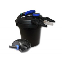 SunSun CPF 250 lampisuodatinsetti 10 000 l painesuodatin 11W UVC ja CTF 3800 SuperECO pumppu 3600 l h