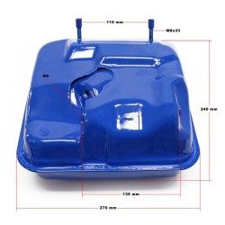 LIFAN polttoainesäiliö 13 PS bensiinimoottorille, 6,5 l, sininen