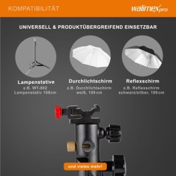 Walimex salamahaltija ja sateenvarjohaltija metalli 120 x 67 x 35 mm 90 90 salamakenkä ja spigot