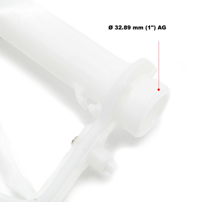 Manuaalinen AdBlue® AUS32 -täyttöpistooli, muovi, 174 x 60 x 407 mm, 0–60 l/min