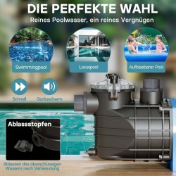 Allaspumppu 26 400 l/h 2200 W