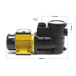 Hiekkasuodatinjärjestelmä HZS-300 uima-altaalle, 380 W, 21,5 kg hiekkakapasiteetti