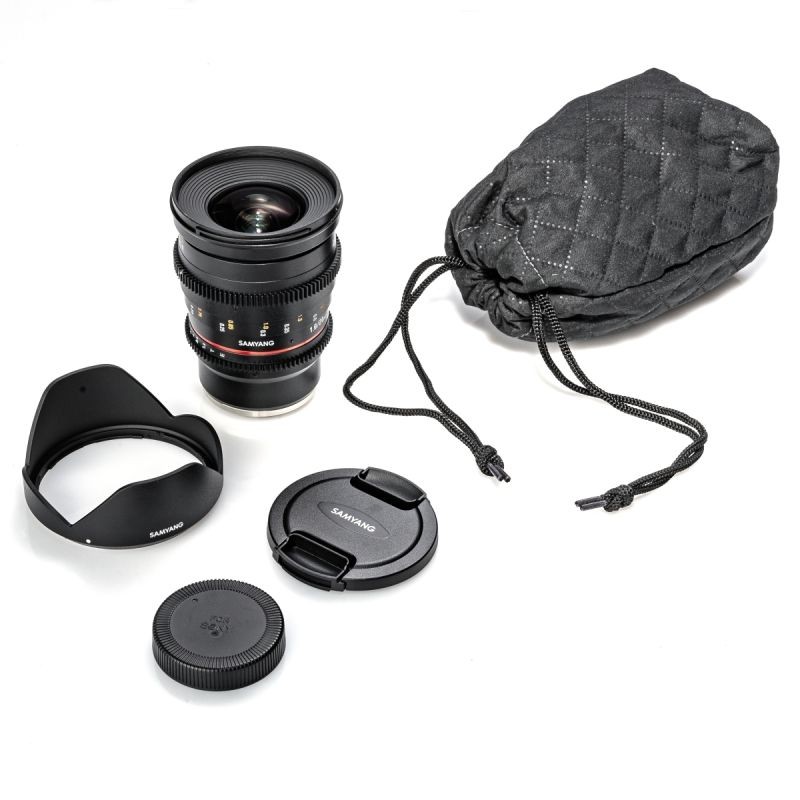 Samyang MF 20mm T1.9 videobjektiivi Sony E