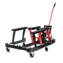 Hydraulinen nostin ja tukiteline mönkijöille, moottoripyörille ja ratsastajaleikkureille, 680 kg