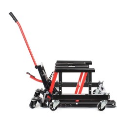 Hydraulinen nostin ja tukiteline mönkijöille, moottoripyörille ja ratsastajaleikkureille, 680 kg