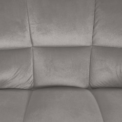 Damaso samettibaarituoli, nelijalkainen, moderni, mukava, hopea/musta/valkoinen