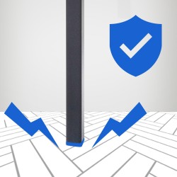 Damaso samettibaarituoli, nelijalkainen, moderni, mukava, hopea/musta/valkoinen