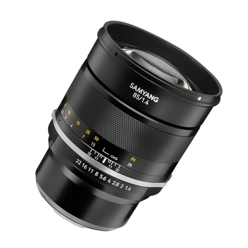 Samyang MF 85 mm F1.4 MK2 muotokuvaobjektiivi Fuji X