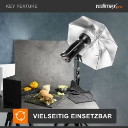 Walimex pro Niova 200 Plus Daylight LED-studiovalo 200 W, Bowens-liitäntä, COB-LED