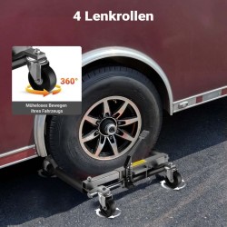 Hydraulinen auton siirtosarja, 2 kpl, 680 kg/kpl, max. 30 cm rengasleveys