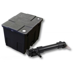 SunSun suodatinpaketti: CBF-350 lampisuodatin 12 000 l ja CUV-636 UV-selkeytin 36 W