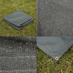 Ulkomatto HDPE 500x250 cm harmaa retkeily ja telttamatto