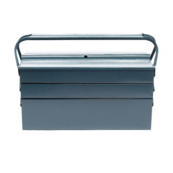 Teräksinen työkalulaatikko 420x200x200mm sininen 5 osaa
