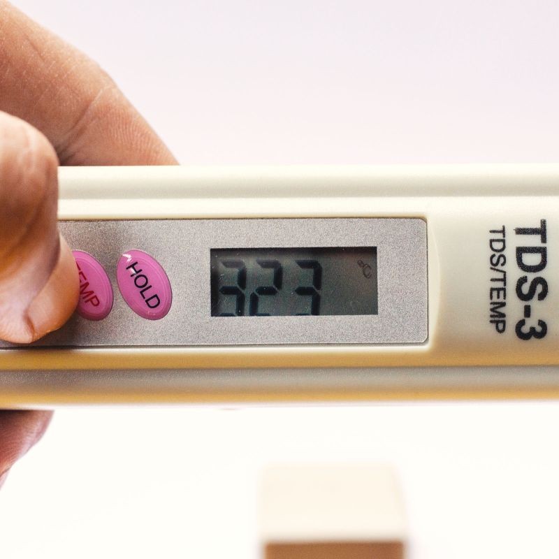 Naturewater digitaalinen TDS-mittari veden puhtauden ja mineraalipitoisuuden mittari ppm