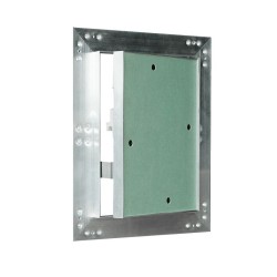 Tarkastusluukku 150 x 200 mm alumiini hopea 12 5 mm kipsilevyreuna