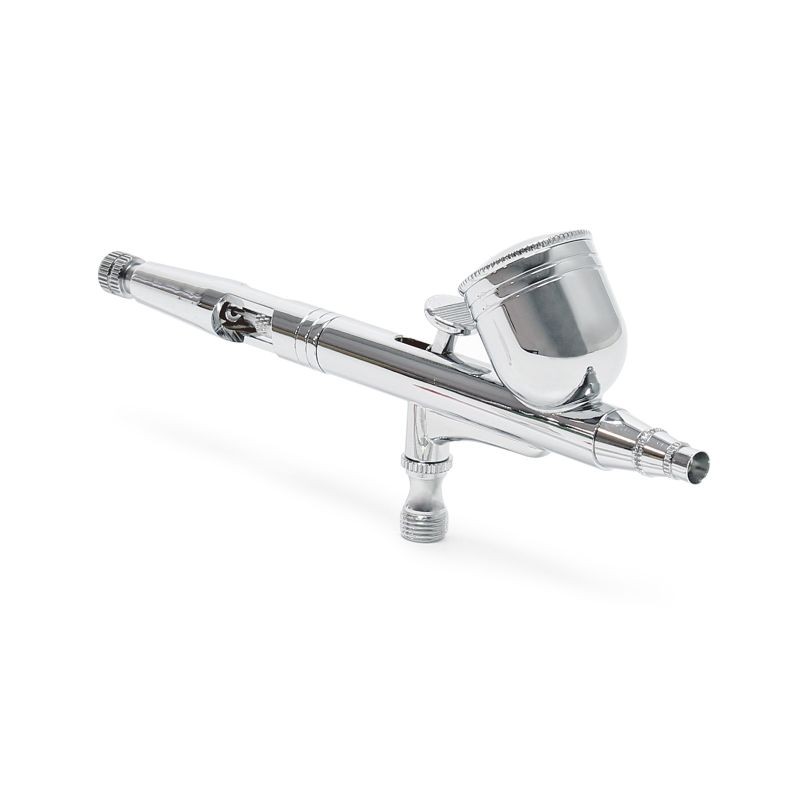 Airbrush-pistolisetti Set 130T Double Action, suuttimet 0,2-0,5 mm, 7 ml maalikuppi