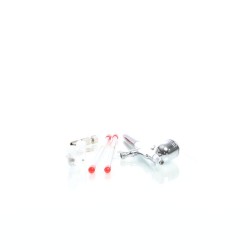 Airbrush-pistolisetti Set 130T Double Action, suuttimet 0,2-0,5 mm, 7 ml maalikuppi
