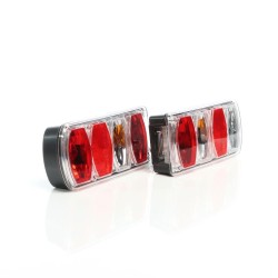 XPOtool peräkärryn takavalot 2 kpl T 2 liitin 223 x 101 x 53 mm E4 hyväksyntä