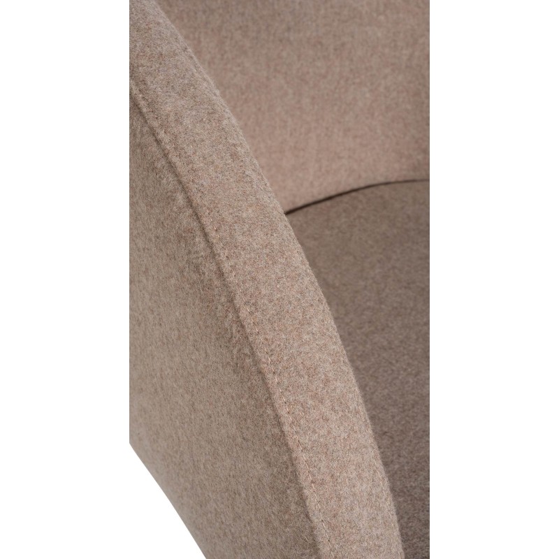 Gambo huopapäällysteinen baarijakkara säädettävällä korkeudella ja pyörivällä istuimella