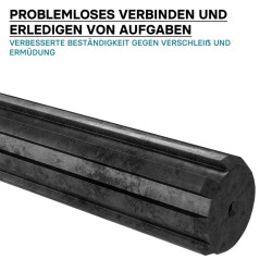 Uritusakseli GT 300 mm 8-32x38x6 AISI 1045 teräs traktorille