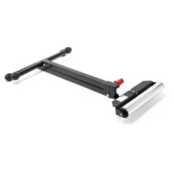 Korkeussäädettävä telatuki 68–110 cm, kantavuus 60 kg, metalli