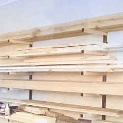 XPOtool metalliset puutelineet 2 kpl 310 x 30 x 455 mm 50 kg taso musta
