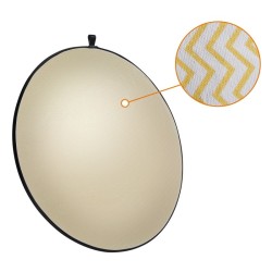 Walimex pro 5-in-1-heijastinsarja Ø 107 cm, kulta, hopea, valkoinen, musta, läpinäkyvä, kuljetuspussi