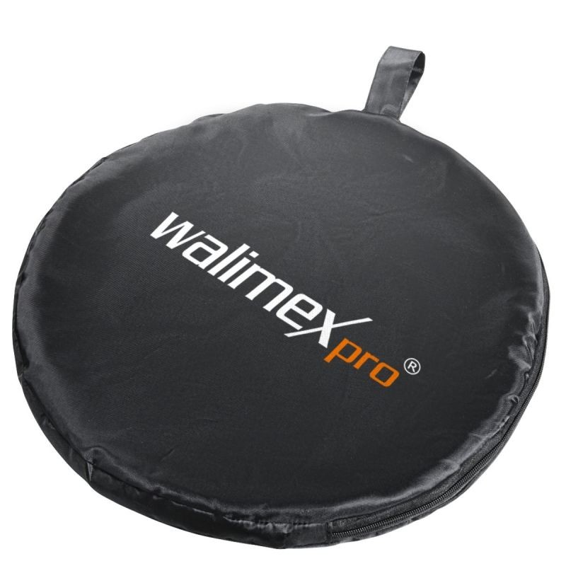 Walimex pro 5-in-1-heijastinsarja Ø 107 cm, kulta, hopea, valkoinen, musta, läpinäkyvä, kuljetuspussi