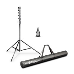 Walimex pro Jumbo AIR valojalka 730 cm, alumiini, 22,5 kg kantavuus, ilmanpaineen vaimennus