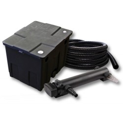 SunSun lampisuodatinsetti CBF-350 12000 l, CUV-336 UVC-puhdistin 36 W, 5 m letku 25 mm
