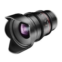 Samyang MF 20mm T1 9 videobjektiivi Nikon F laajakulmainen täyskenno manuaalinen tarkennus