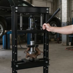 XPOtool Black Edition hydraulipresse 20 t, 500 mm, teräs