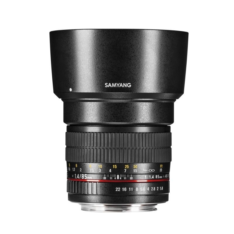 Samyang 85mm f/1.4 MF muotokuvaobjektiivi Fuji X