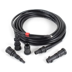 Viemärinpuhdistuslettu 20 m 4 adapteria painepesureille 160 bar